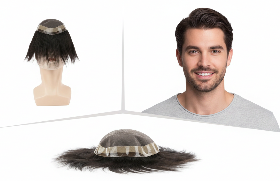 Srhairfeelers FINE R MONO Smart Hair Patch for Men